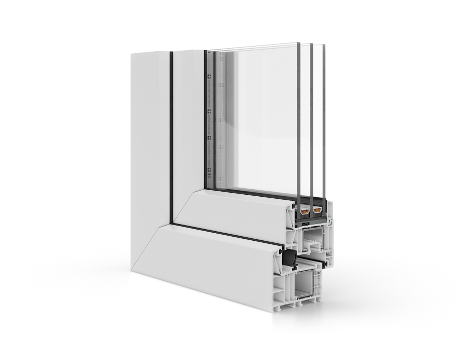 Salamander BluEvolution 82 – plastové okná