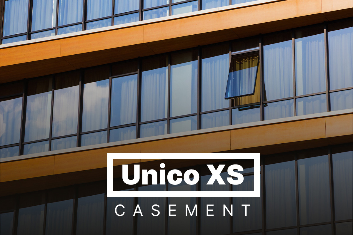 Forster Unico XS Casement – oceľové okná otvárané von